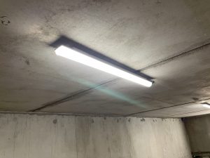 réglette led éclairage parking intérieur souterrain nexxled