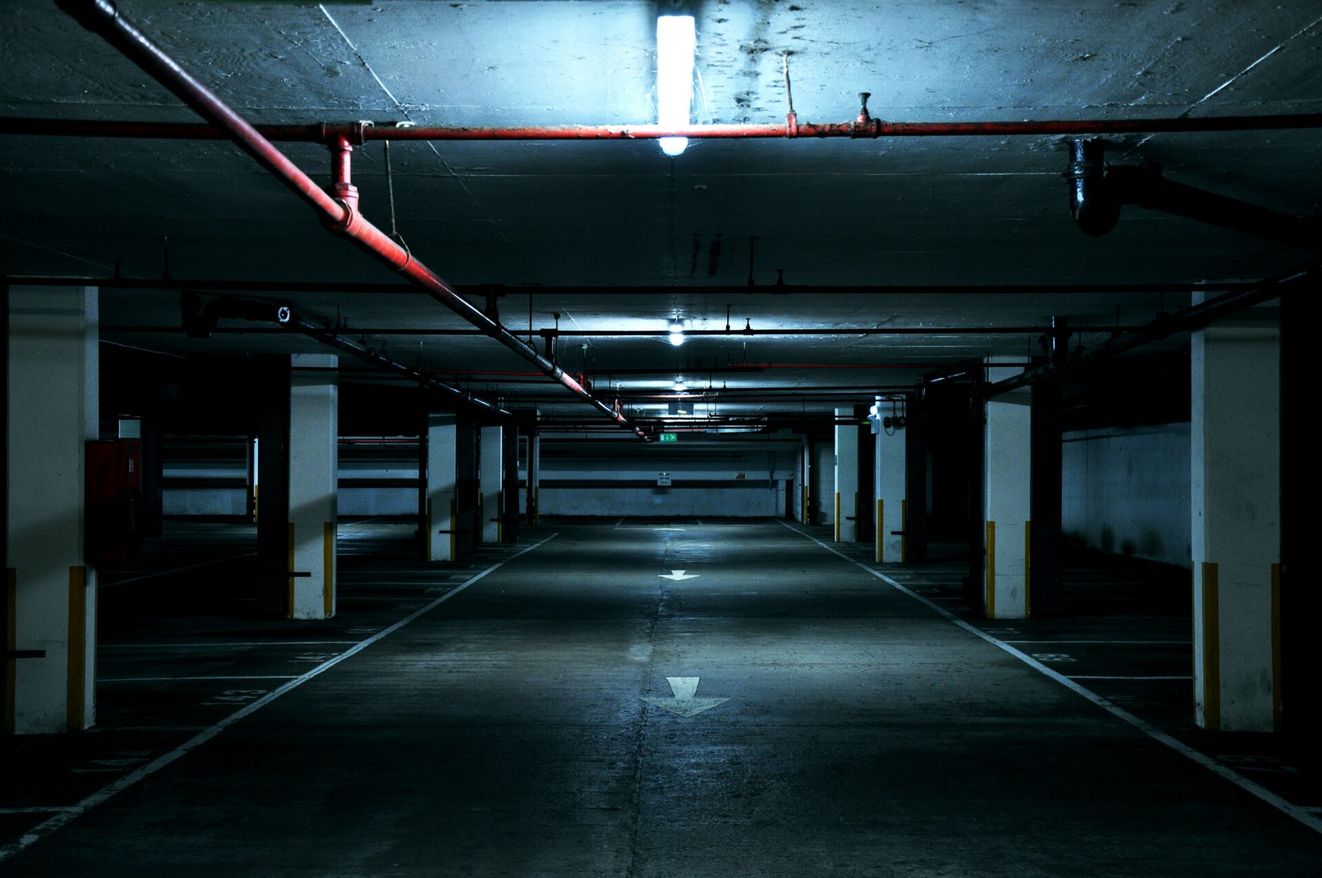 parking souterrain éclairage led