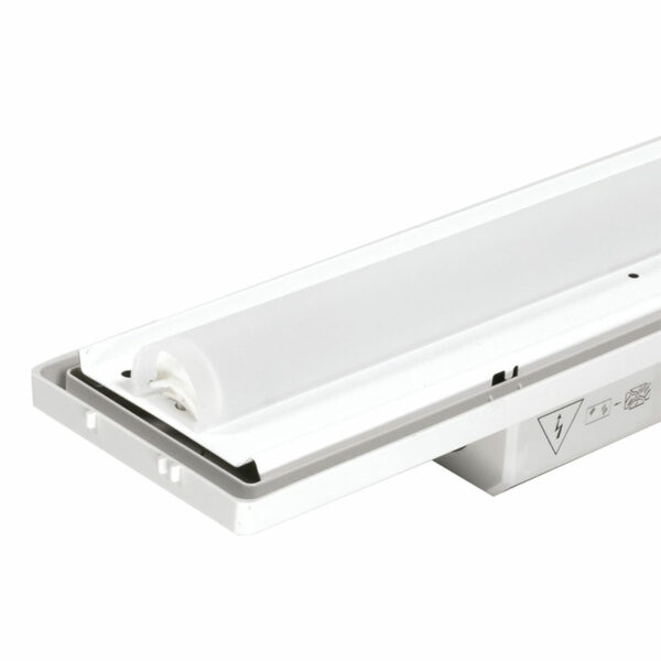 Réglette LED Industrielle - INDUSTRO WB - Réglette industrielle haut rendement connecteurs externes basse hauteur