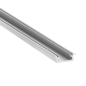 Profilé aluminium - IRIS - Profilé encastrable au sol l16mmxh7mm