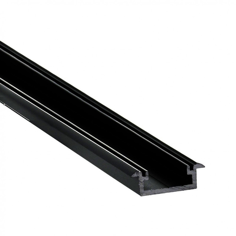 Profilé aluminium - IRIS - Profilé encastrable au sol l16mmxh7mm