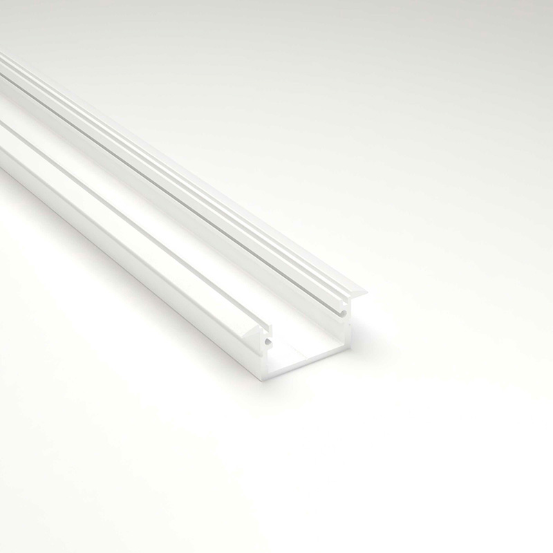 Profilé aluminium - LILAS XL - Profilé encastrable au sol l20mmxh12mm large