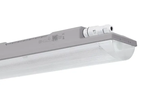 Réglette LED Industrielle - INDUSTRO WB ABS - Réglette industrielle haut rendement connecteurs externes ABS et éclairage basse hauteur