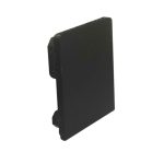 Accessoire - PROFEM0023 - Embout carré blanc non perforé pour profilé : JASMIN XL